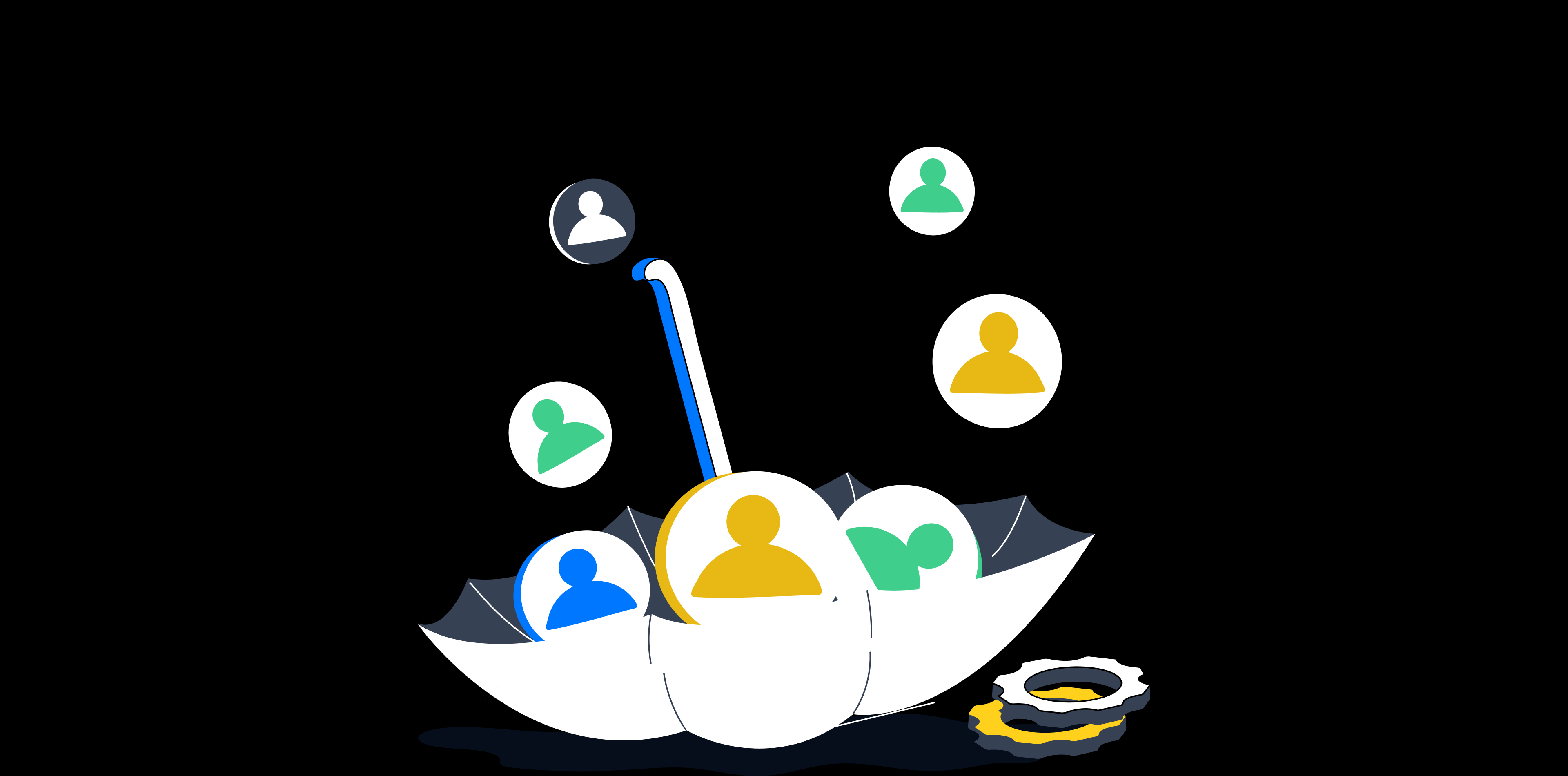 SaaS user retention strategies — churn reduction, engagement patterns, and activation-to-retention funnel illustrated in teal and dark tones.