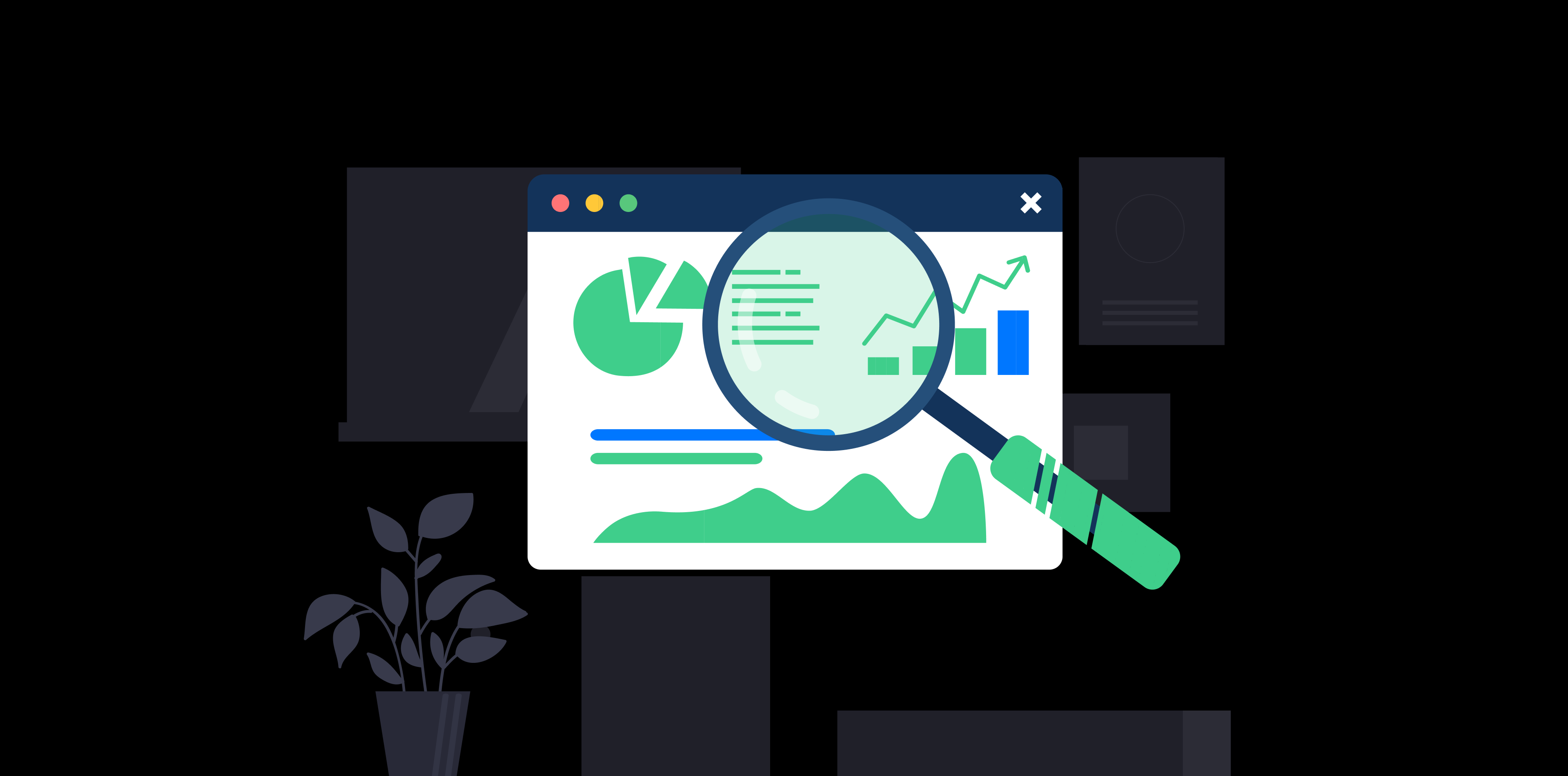 SaaS UX audit guide — friction mapping, activation analysis, and product improvement process illustrated in cyan and dark tones.